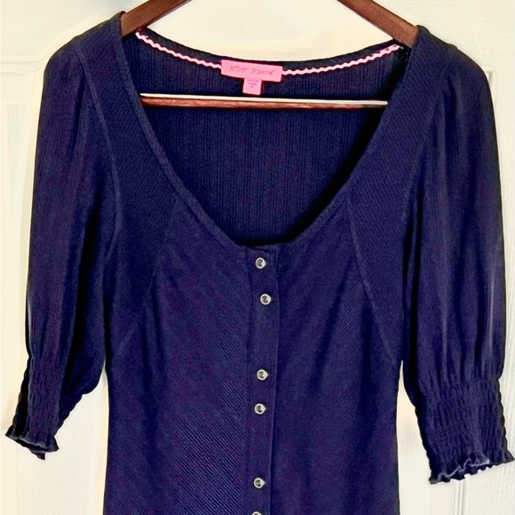 BETSEY JOHNSON Short Sleeve Maxi Dress - Picture 4 of 11